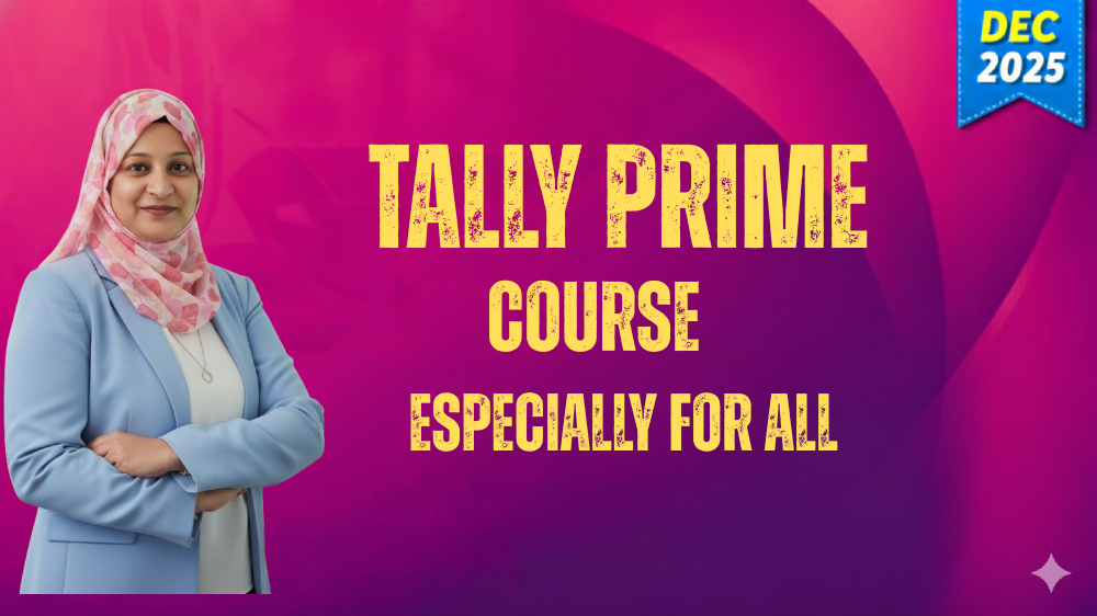 Tally Prime Course